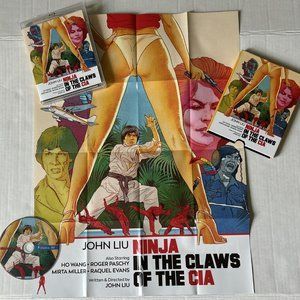 Vinegar Syndrome 4K Ninja In The Claws Of The CIA Bluray-slipcover-John Liu-xtra